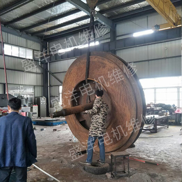 阜阳风机维修现场