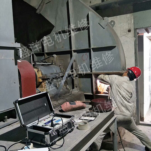 阜阳风机维修现场